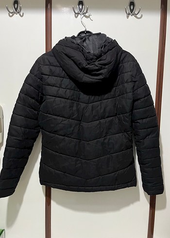 s Beden siyah Renk LTB Siyah Fermuarlı şişme mont