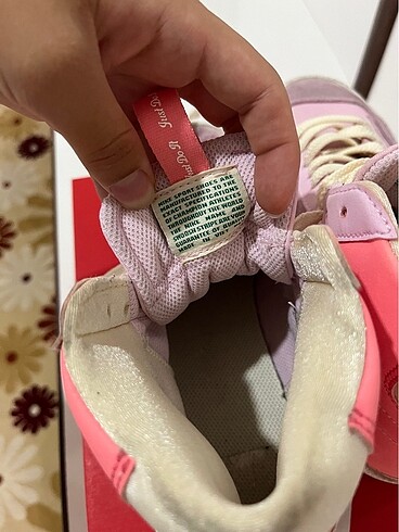 37 Beden pembe Renk nike spor ayakkabı
