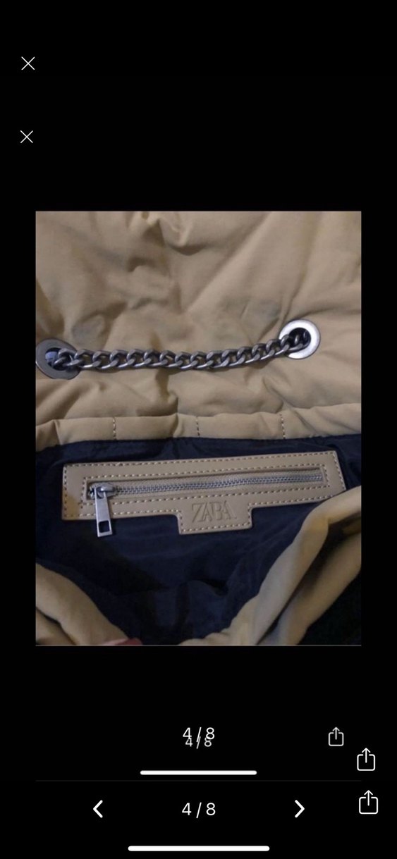 Kemer Detaylı Kısa Bej Kadın Şişme Yelek - Görsel 3