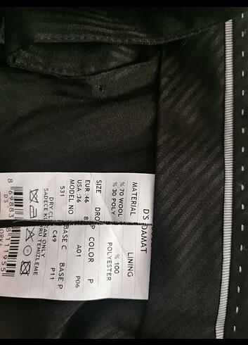 36 Beden D's pantolon
