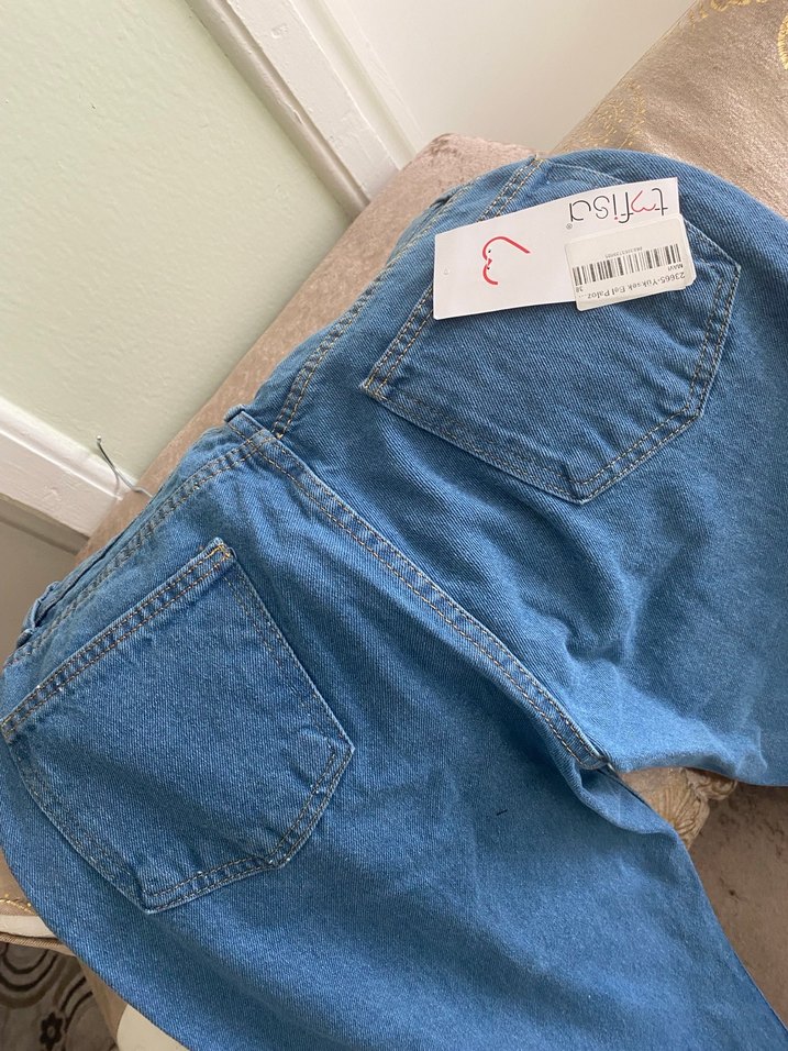 Mavi Kot Pantolon - Görsel 4