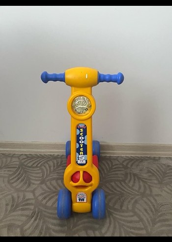 Pilsan marka Renkli Sarı Çocuk Scooterı