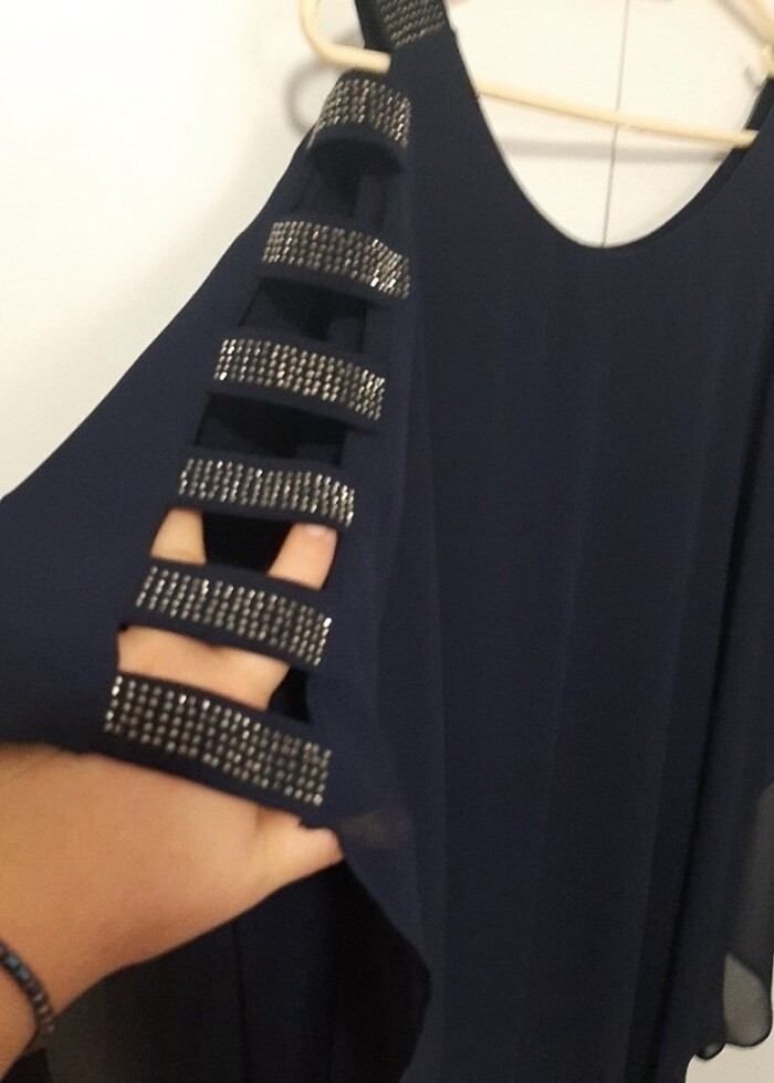 Taşlı elbise  - Görsel 2