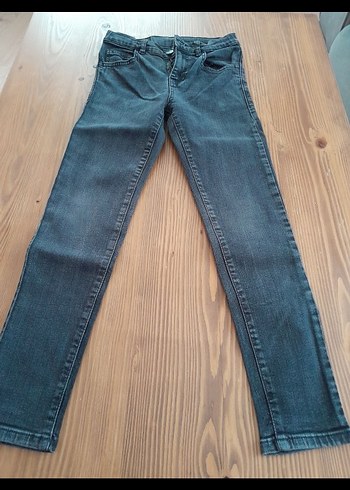 Erkek çocuk Gri Denim Normal Boy Kot Pantolon