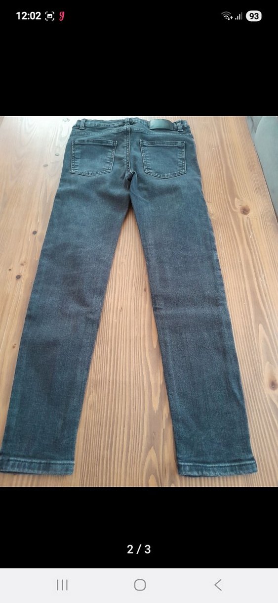 Erkek Çocuk Kemerli Regular Fit Kot Pantolon - Görsel 2