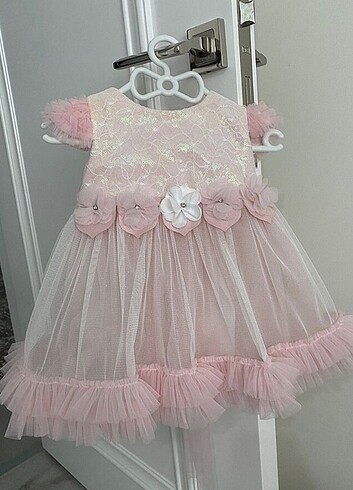 3 Ay Beden Idilbaby kız bebek elbise 3-6ay 