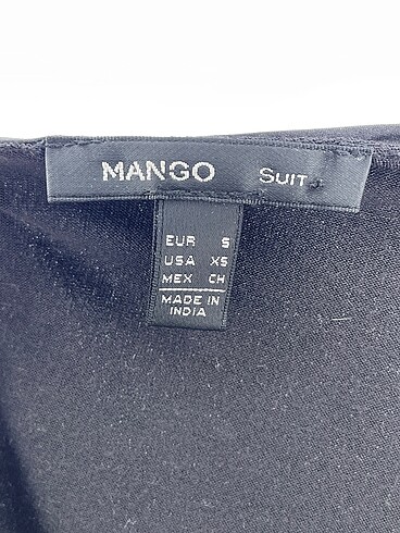 s Beden siyah Renk Mango Bluz %70 İndirimli.