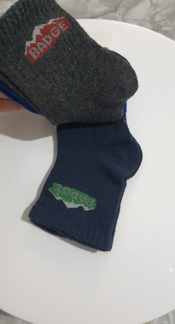 Erkek Çocuk Renkli Baskılı Çorap Seti - Görsel 4