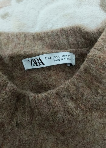 Bej Triko Kadın Kazak - Görsel 3