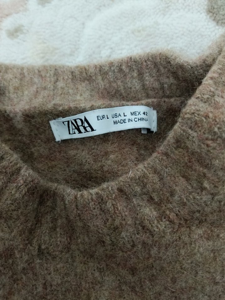 Bej Triko Kadın Kazak - Görsel 3