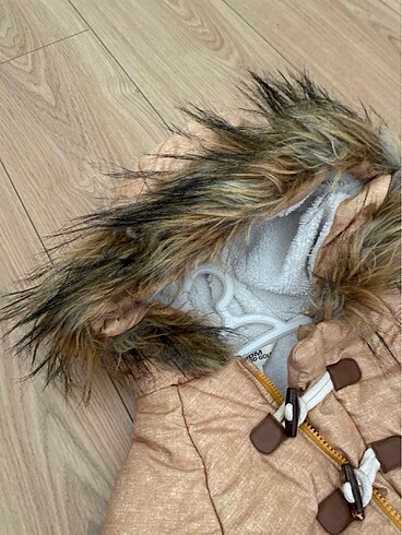 12-18 Ay Beden camel Renk Kız bebek mont