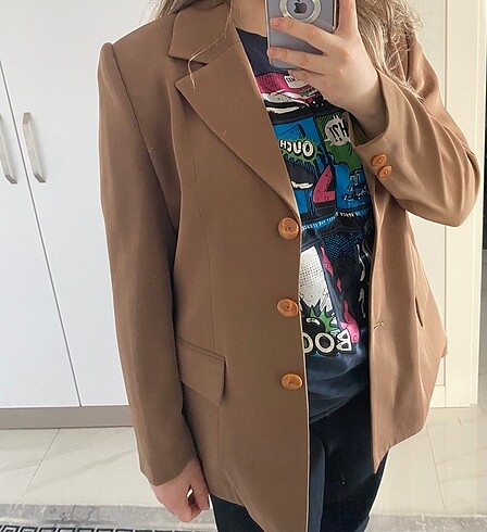 Diğer Blazer ceket kalıbı dardır
