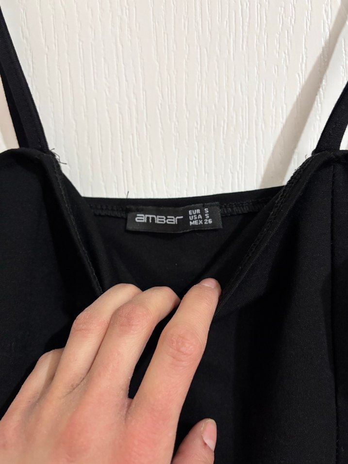 Siyah Straplez Midi Kadın Elbise - Görsel 2