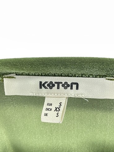 s Beden yeşil Renk Koton Bluz %70 İndirimli.