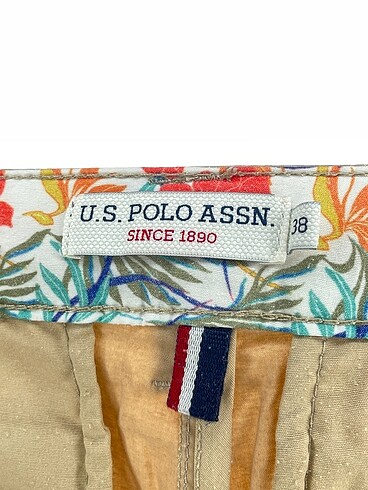 38 Beden camel Renk U.S Polo Assn. Bermuda / Kapri %70 İndirimli.