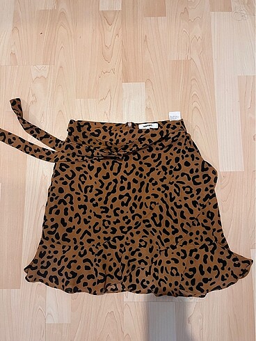 Leopar desen etek