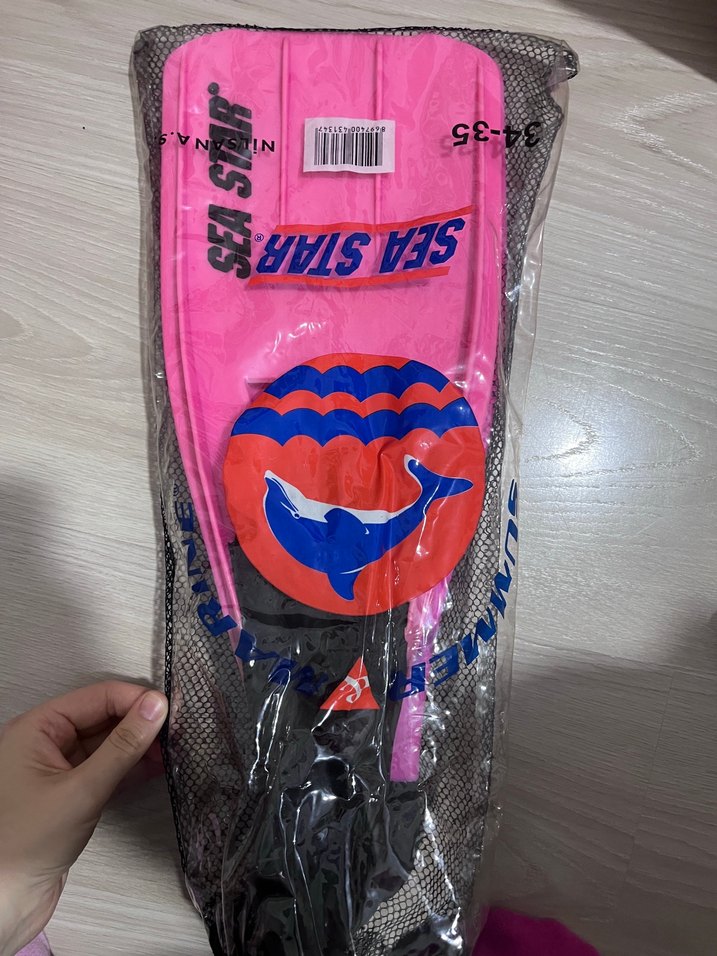 Pembe Deniz Yüzgeci Palet - Görsel 2