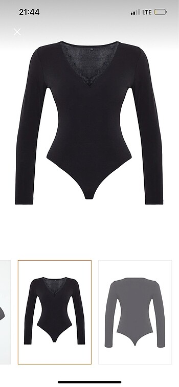 siyah cıtcıtlı body