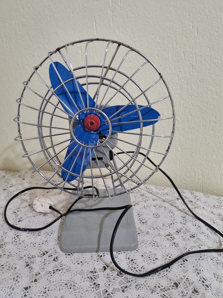 40'lardan  Antika vantilatör - Görsel 3