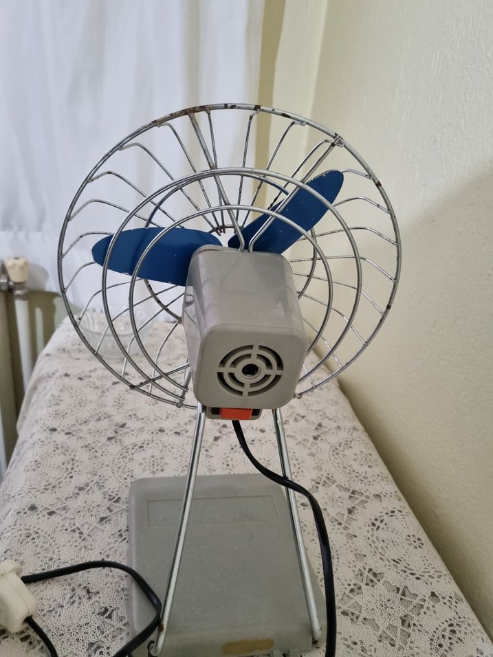 40'lardan  Antika vantilatör - Görsel 5
