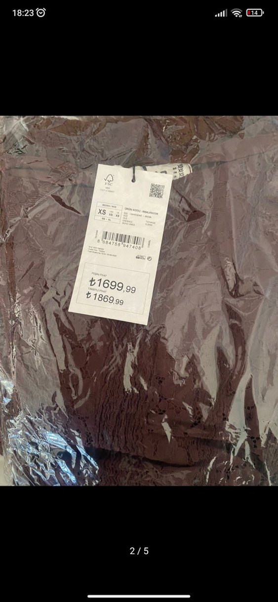 Bordo Dantel Detaylı Midi Elbise - Görsel 2