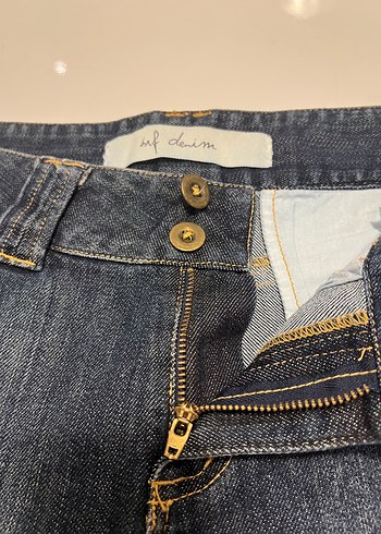 36 Beden mavi Renk Zara marka Mini Kadın Kot Şort
