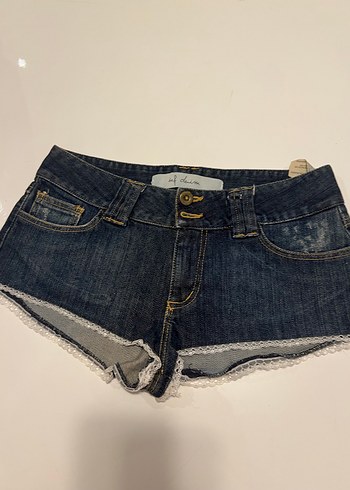 Zara Zara marka Mini Kadın Kot Şort