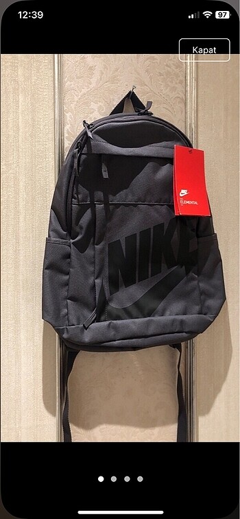 Nike spor sırt çantası