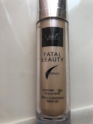  Beden Velds marka fatal beauty yenileyici bakım#krem#fondöten