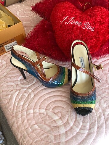 Lesille Renkli stiletto