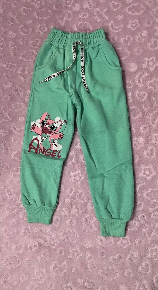 Kız Çocuk  Baskılı Eşofman Takımı - Görsel 3