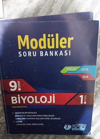 9. Sınıf eğitim vadisi biyolji soru bankası