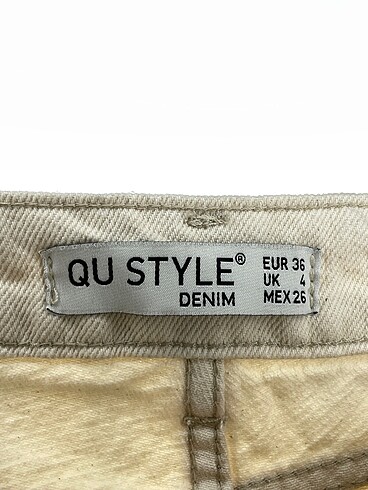 36 Beden ten rengi Renk Vintage Love Jean / Kot %70 İndirimli.