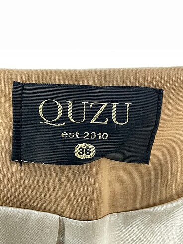 36 Beden ten rengi Renk Quzu Blazer %70 İndirimli.