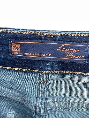 36 Beden mavi Renk Vintage Love Jean / Kot %70 İndirimli.
