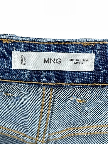 38 Beden mavi Renk Mango Jean / Kot %70 İndirimli.