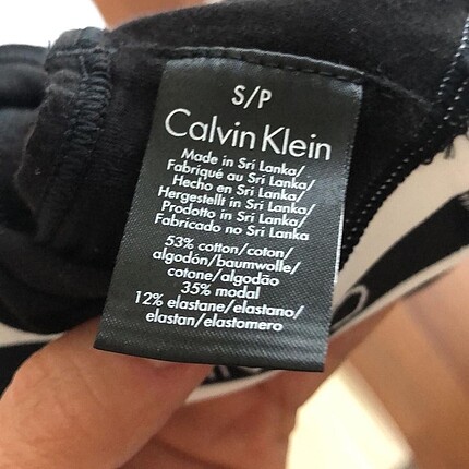 s Beden siyah Renk Orijinal calvin klein büstiyer