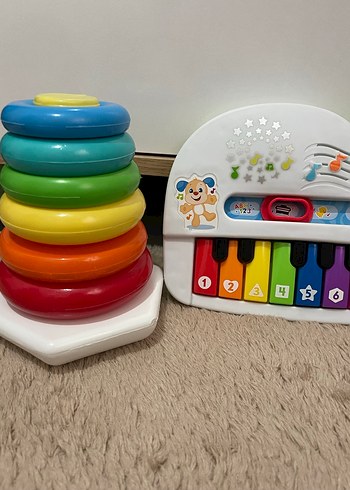 Beden Renkli Eğitici Müzikli Oyuncak Piyano