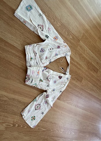 xs Beden Zara crop üst xs