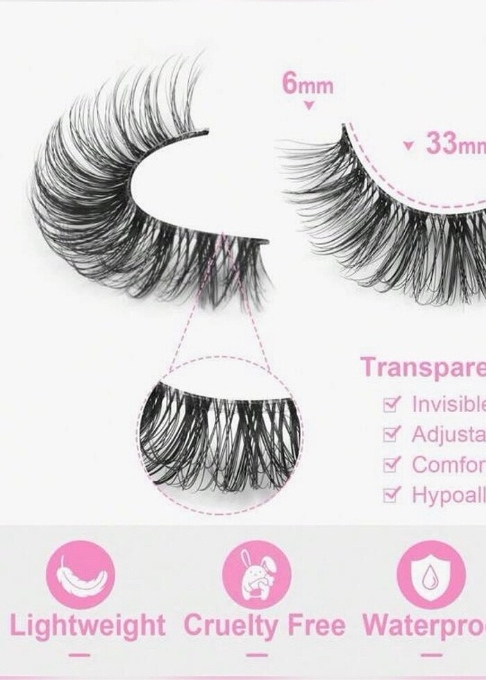 Takma ipek kirpik - Görsel 2