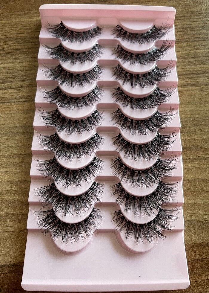 Takma ipek kirpik - Görsel 3