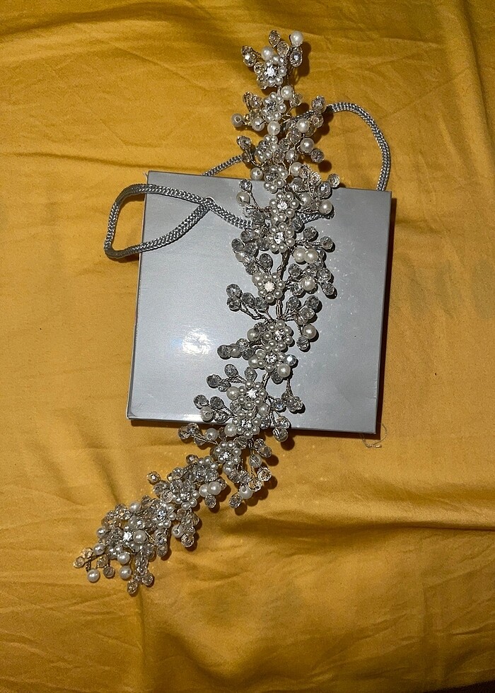 Gelin tacı- saç aksesuarı - Görsel 3