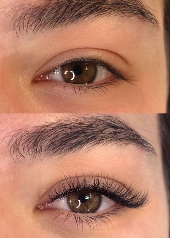 Takma kirpik volum - Görsel 3