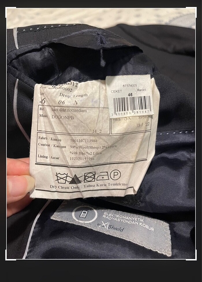 Erkek takım elbise üstü - Görsel 5