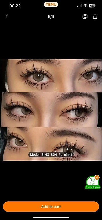 Manga takma kirpik şeffaf bantlı - Görsel 2