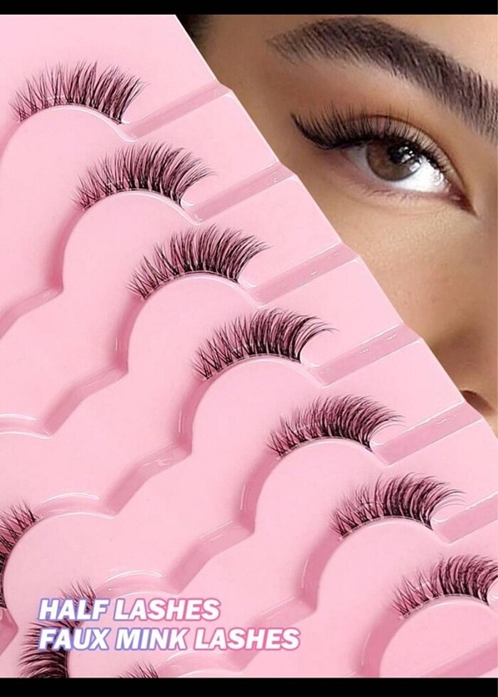 Kat eye. Kedi gözü takma kirpik - Görsel 3