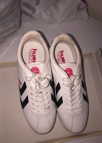 Hummel Beyaz Spor Ayakkabı - Görsel 4