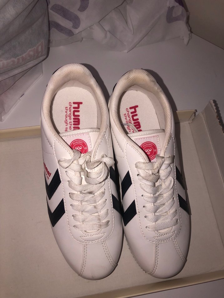 Hummel Beyaz Spor Ayakkabı - Görsel 4