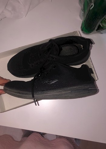 Kadın Siyah Spor Ayakkabı - Görsel 2