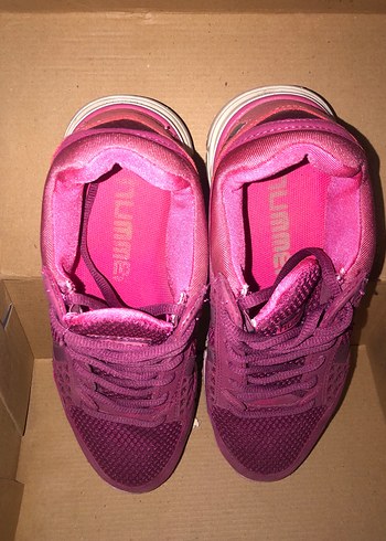 Hummel Pembe Bağcıklı Spor Kadın Sneaker - Görsel 2